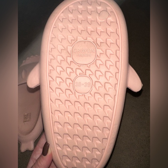 Pink Shark Slides - Picture 3 of 4